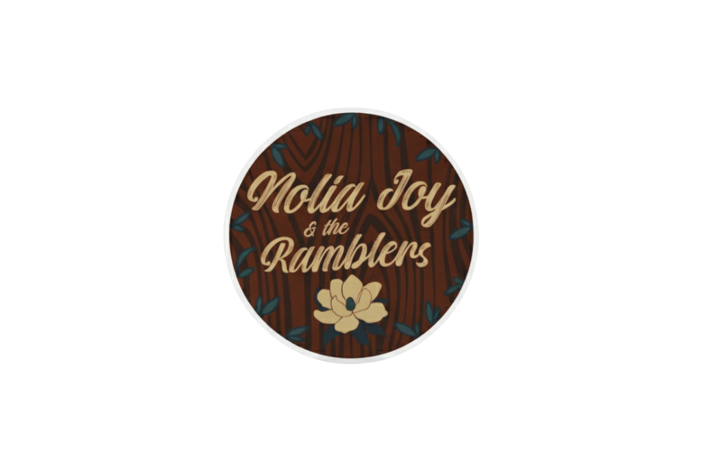 Magnolia Flower Sticker 2"